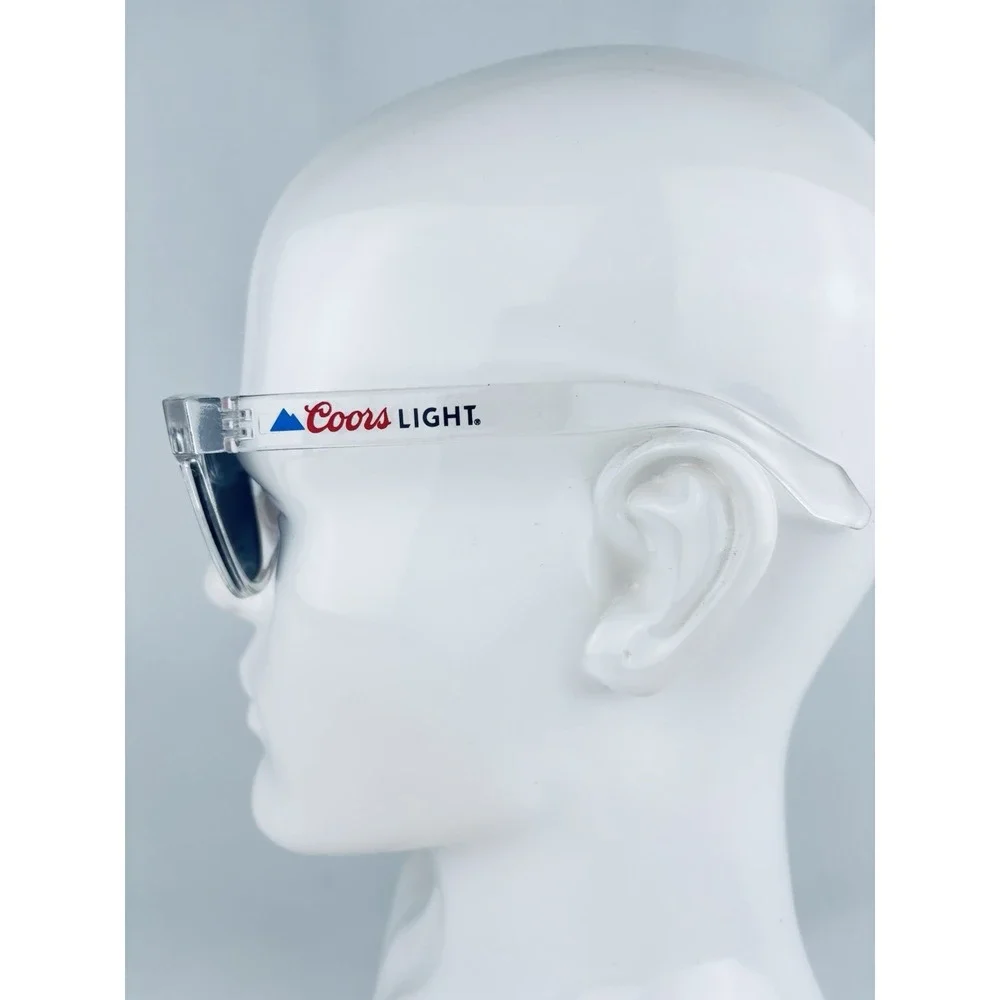 Coors Light‎ Sunglasses - Made To Chill - Beer - Clear - Unisex - New -